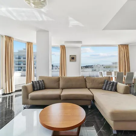Penthouse With Sea View In Durres - Amazing Terrace Of 400m2 With Panoramic View Apartment