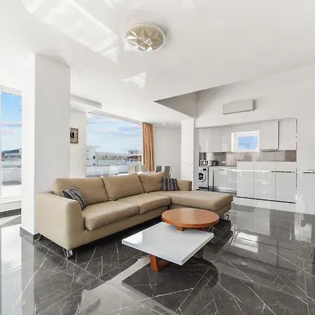 Penthouse With Sea View In Durres - Amazing Terrace Of 400m2 With Panoramic View Apartment
