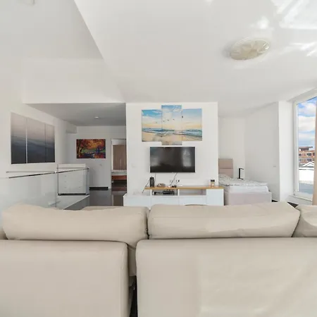 Apartment Penthouse With Sea View In Durres - Amazing Terrace Of 400m2 With Panoramic View